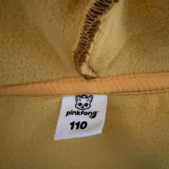 Brown Kids Puffer Jacket with Fun Patches - Picture 3 of 3